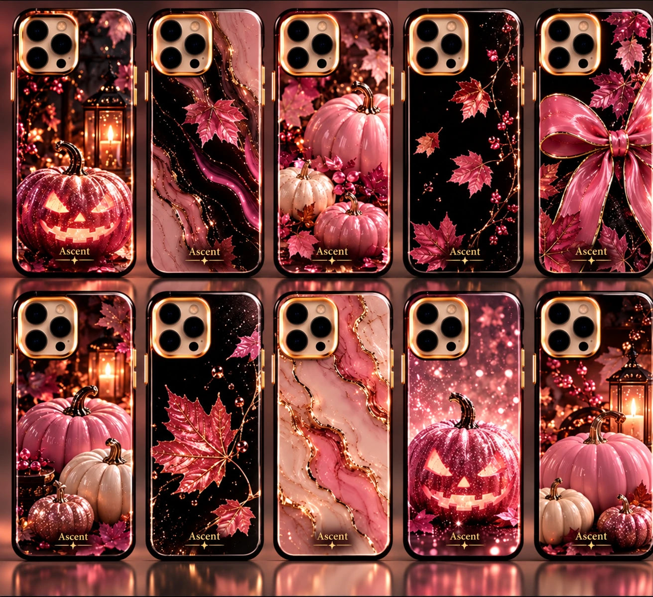 Blush Autumn phone case collection